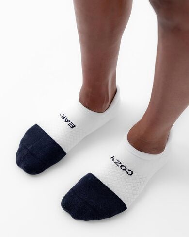 جوارب الكاحل الأساسية المريحة للنساء والرجال - Soft Cotton Socks 2 Pack Set - Slister Cushion و Heel & Arch Support in Kuwait