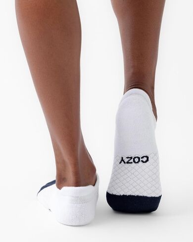 جوارب الكاحل الأساسية المريحة للنساء والرجال - Soft Cotton Socks 2 Pack Set - Slister Cushion و Heel & Arch Support in Kuwait