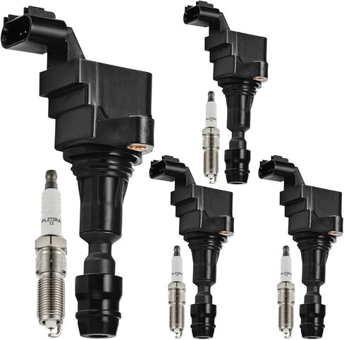 Set of 4 Ignition Coil UF247 Compatible with Matrix Corolla Celica MR2 Spyder Chevy Prizm Pontiac Vibe 2000 2002 2003 2005 2006 2007 2008 1.8L L4 Replacement for C1249 UF315 702526 in Kuwait
