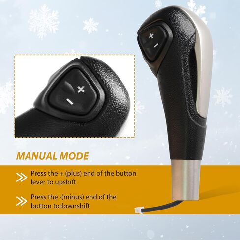 Automatic Transmission Gear Shift Knob Handle for Chevy Trax Sonic 2012-2017, Replace 42539376 95179700 in Saudi Arabia