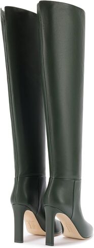 Larroodé x Jennifer Fisher Boot في Martini Green Leather in Saudi Arabia