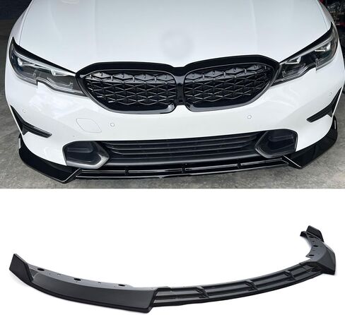 مفسد شفة الشفة الأمامية ل BMW 3-Series G20 G28 BASE 2019 2020 2021 2022 (مظهر ألياف الكربون) in Saudi Arabia