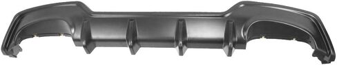 IKON MOTORSPORTS Rear Diffuser Compatible with 2019-2022 Toyota Corolla Hatchback 5Dr, T Style Unpainted Black ABS Lower Bumper Chin Lip Body Kit in Saudi Arabia