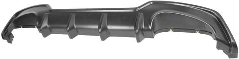 IKON MOTORSPORTS Rear Diffuser Compatible with 2019-2022 Toyota Corolla Hatchback 5Dr, T Style Unpainted Black ABS Lower Bumper Chin Lip Body Kit in Saudi Arabia