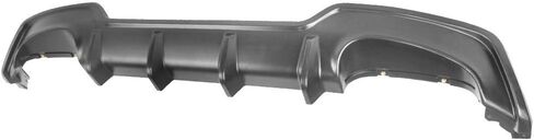 IKON MOTORSPORTS Rear Diffuser Compatible with 2019-2022 Toyota Corolla Hatchback 5Dr, T Style Unpainted Black ABS Lower Bumper Chin Lip Body Kit in Saudi Arabia