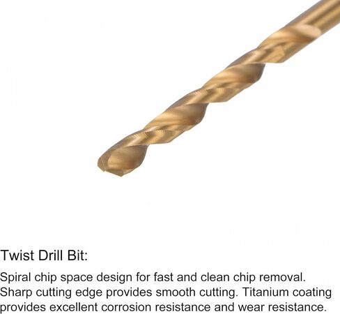 uxcell M8 x 0.5 Straight Flute Thread Tap and 7.5mm Twist Drill Bit Set, Metric Titanium Plated 6542 High Speed Steel Machine Screw Thread Tap Threading Drilling Tool in Saudi Arabia