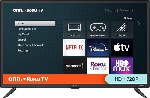 تلفزيون ONN 65 بوصة فئة 4K HDR10+ الذكي + حامل حائط مجاني مع اتصال Wi-Fi وتطبيق الهاتف المحمول | تلفزيون بشاشة مسطحة | متوافق مع مجموعة المنزل | Alexa وGoogle Assistant (متجدد) in Saudi Arabia