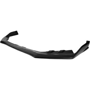 IKON MOTORSPORTS Front Bumper Lip Compatible with 2018-2021 Subaru WRX STI, S207 Style Black PU Front Lip Finisher Under Chin Spoiler Add On in Kuwait