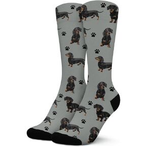 Funny Dog Crew Socks,Cute Dog Athletic Running Socks for Men Women in Saudi Arabia