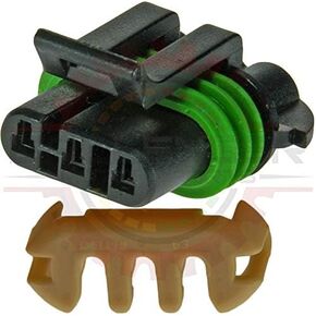 Ballenger Motorsports - Replacement for GM Delphi/Packard - 3 Way Metripack 150 Plug (Male) Connector Pigtail MAF/CAM Mate Green Seal in Saudi Arabia