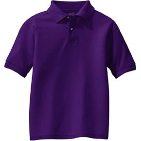 Joe's USA - Youth Polos - School Uniform Shirtsin 14 Colors Sizes Youth XS-XL in Saudi Arabia