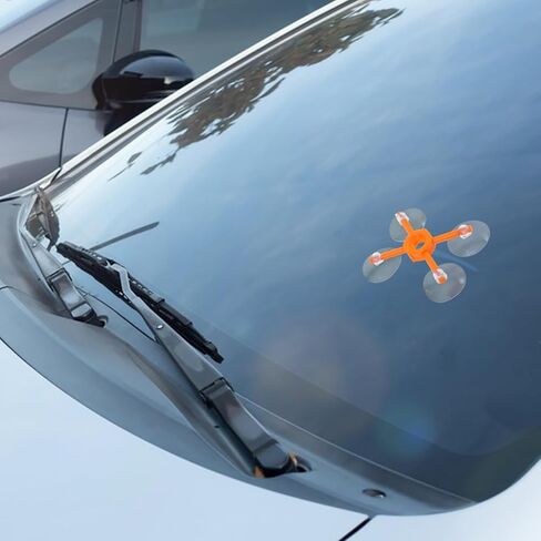 Maxin Windshield Repair Kit, Upgraded Windshield Chip Repair Kit with Pressure Syringes,Automotive Windshield Crack Repair Kit, Glass Repair Kit Quick Fix for Fixing Bulls-Eye in Kuwait