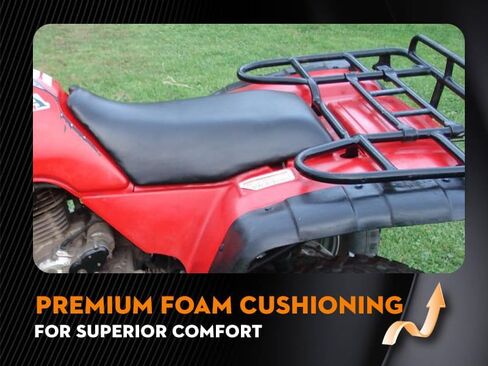SLMOTO Motorcycle Seat for Honda, Black Complete Seat Assembly Cover Fit for Honda TRX300 Fourtrax 300 1988-2000 in Saudi Arabia