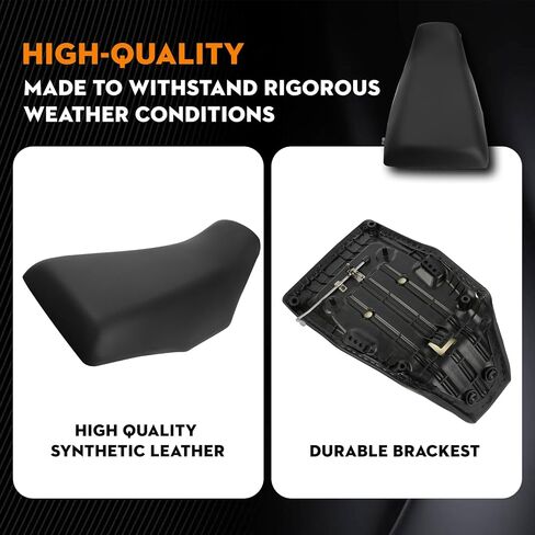 SLMOTO Motorcycle Seat for Honda, Black Complete Seat Assembly Cover Fit for Honda TRX300 Fourtrax 300 1988-2000 in Saudi Arabia