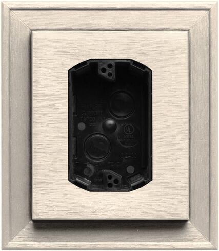 Builders Edge 130110010008 Electrical Mounting Block 008, Clay in Saudi Arabia