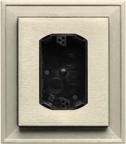 Builders Edge 130110010008 Electrical Mounting Block 008, Clay in Saudi Arabia