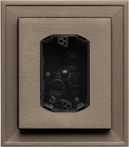 Builders Edge 130110010008 Electrical Mounting Block 008, Clay in Saudi Arabia