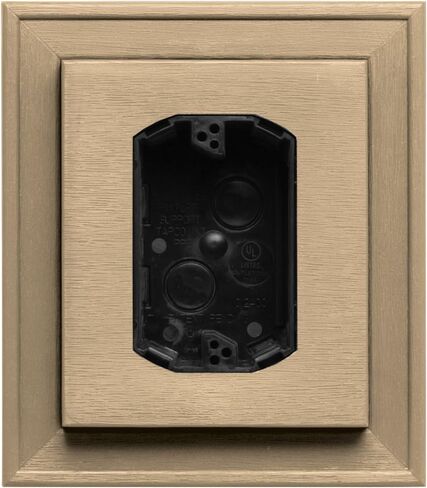 Builders Edge 130110010008 Electrical Mounting Block 008, Clay in Saudi Arabia