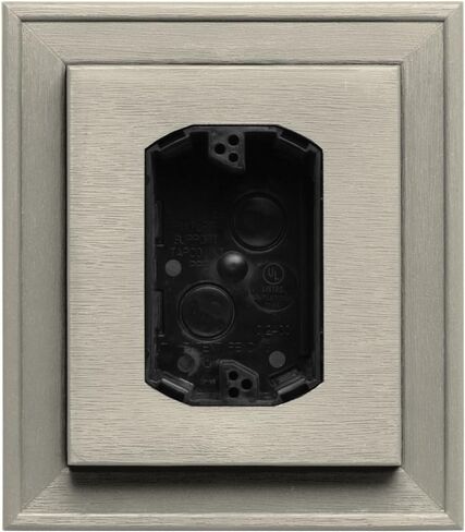 Builders Edge 130110010008 Electrical Mounting Block 008, Clay in Saudi Arabia