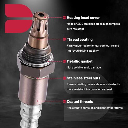 مستشعر Bdfhyk Oxygen Opstream O2 ، متوافق مع Acura RSX ، متوافق مع عنصر هوندا ، 234-9064 ، 36531PNDA21 ، 36531PPA003 استبدال 1PCs in Saudi Arabia
