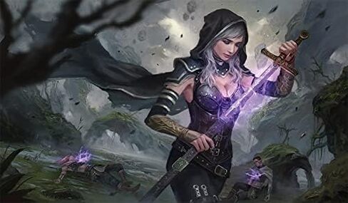 Fantasy North Yuma Velric - Renegade Fairy - TCG Playmat and Mouse Pad - 24 x 14 inches in Saudi Arabia