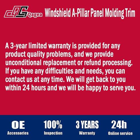 Outer & Inner Windshield A-Pillar Panel Molding Trim - Driver Left & Passenger Right Side - Compatible with 2011-2019 Ford Explorer Replaces 926-450 926-451 BB5Z-7803144-AA BB5Z-7803145-AA in Saudi Arabia