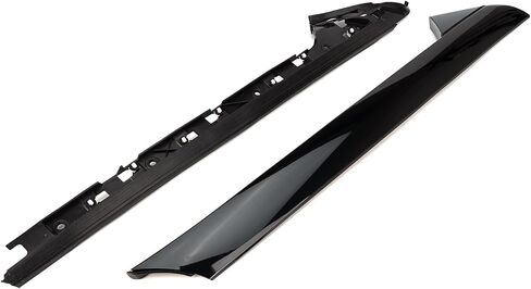 Outer & Inner Windshield A-Pillar Panel Molding Trim - Driver Left & Passenger Right Side - Compatible with 2011-2019 Ford Explorer Replaces 926-450 926-451 BB5Z-7803144-AA BB5Z-7803145-AA in Saudi Arabia