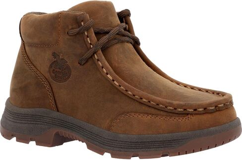 Georgia Boot Little Kids' Athens SuperLyte Wallabe, Brown, Size 3(M) in Saudi Arabia