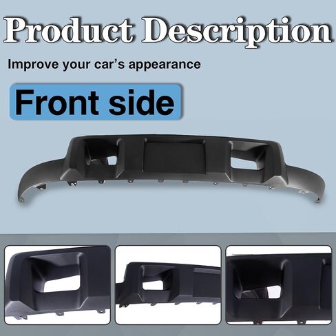 CarpartsDepot الأمامي الوفير الغطاء العلوي تقليم الكروم متوافق مع شيفروليه 2011-2014 Silverado 2500HD 3500HD GM1014106 25883355 in Saudi Arabia