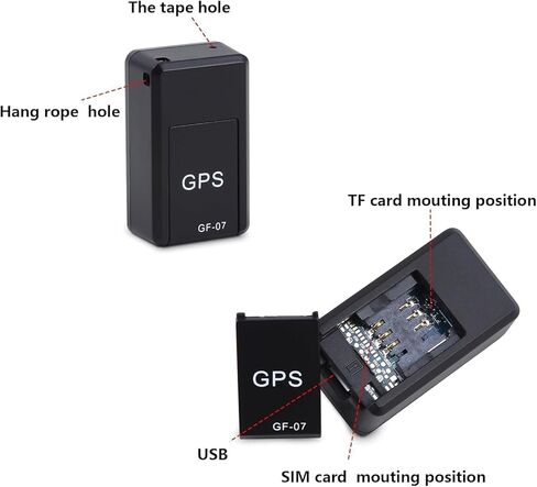 GPS Tracker للمركبات ، جهاز تتبع GPS في الوقت الفعلي Mini Magnet in Kuwait