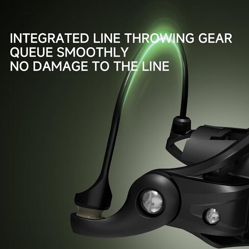 TEBEN Ultralight Spinning Reel 5.2:1 Gear Ratio Freshwater Saltwater Surf Fishing Reels,Max Drag 11lbs 500-1000 CNC Aluminum Spool Perfect for Ice Fish Reel in Saudi Arabia