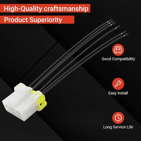 Manual Heater AC HVAC Control Replacement Wire Pigtail 655-58785 Compatible with Subaru Crosstrek Forester Impreza WRX Replaces 655-58785 in Saudi Arabia