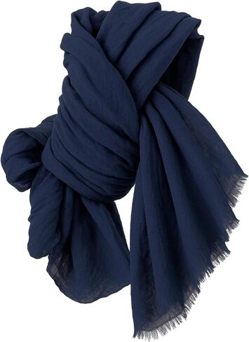 Long Casual Comfy Scarf for Chemo, Hair Loss, Alopecia Gentle Scarf for Sensitive Skin 72 x 38 inch in Saudi Arabia