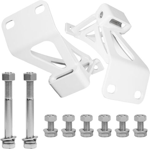 Motor Mount Brackets Compatible with Chevy C10 & GMC Truck – Fit for Small Block V8 1963-1972, Replacement for 2WD Pickup Perches, Fit for 69 C10 & LS Swap – Sheet Metal Construction in Saudi Arabia