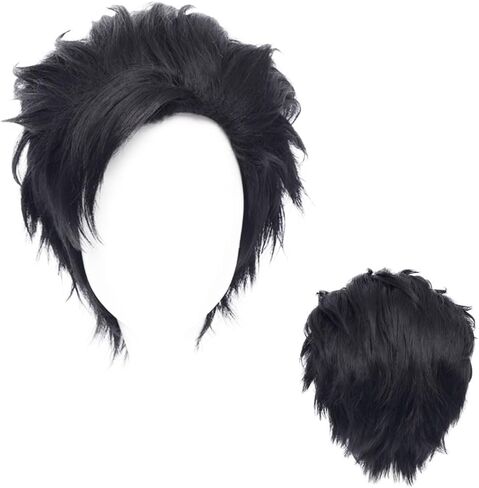 أنيمي الفضة البيضاء Cosplay شعر مستعار بحزب الاصطناعية الشعر الرسوم المتحركة COSER COSER in Kuwait