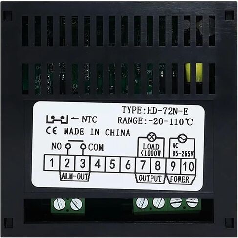 Pid Temperature Controller HD702 Digital Temperature Control Thermostat Thermoregulator 85-265vac with NTC Sensor 1m/3m(1 Alarm with 3m NTC) in Saudi Arabia