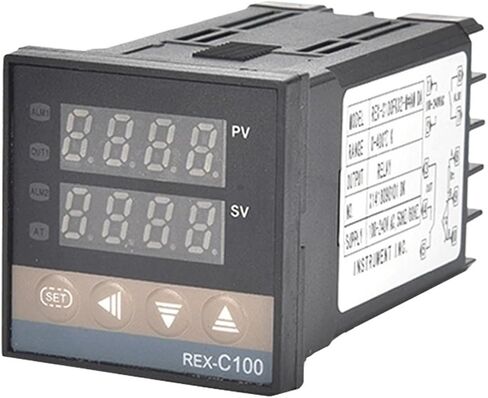 48*48 REX-C100 K J PT100 Thermostat 400 Degree 220V Digital Output Electronic PID Programmable Sensors Temperature Controller(REX-C100 K SSR) in Saudi Arabia