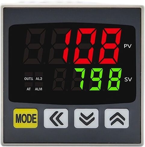 Digital PID Temperature Controller Heating Cooling SSR Relay Output Thermostat Module Thermocontroller Universal Input 220V(TC4L 95x95mm) in Saudi Arabia