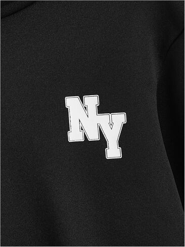 Floerns Boys Graphic Printshirt Sweatshirt Long Sleeve Drop Counter Counter Hoodie in Kuwait