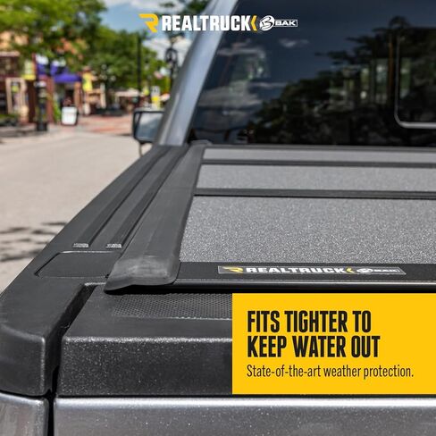 RealTruck BAK BAKFlip MX4 Hard Folding Truck Bed Tonneau Cover | 448333 | Fits 2019-2023 Ford Ranger 6' 1" Bed (72.7") in Saudi Arabia