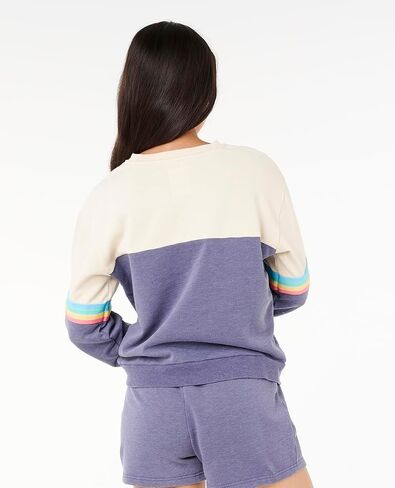 Rip Curl Women's High Tide Surf Raglan Pullover Crew Sweatshirt in Saudi Arabia