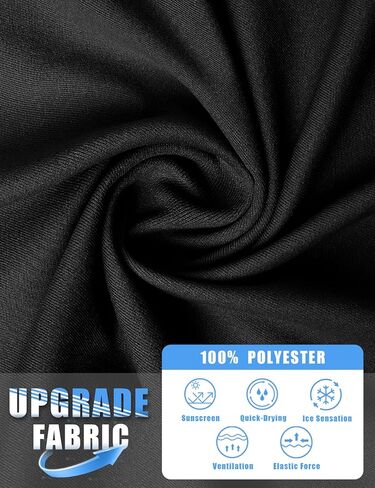 قمصان الرجال الطويلة للرجال رطبة فاقة upf 50+ حماية من أشعة الشمس القمصان الرياضية لصيد الأسماك تجريب الصالة الرياضية in Kuwait