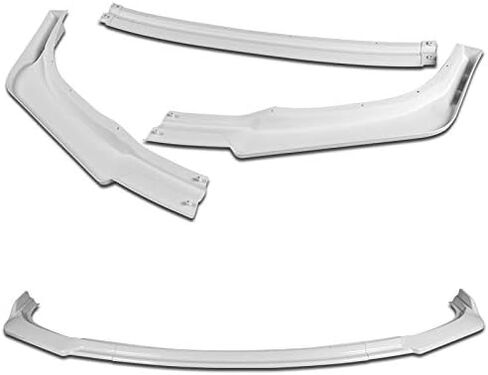 Q1-TECH, 3-Piece Front Bumper Lip fit for Compatible with 2011-2015 Toyota Sienna, Front Bumper Lip Spoiler Air Chin Body Kit Splitter ABS, MP-Style (Glossy White) in Saudi Arabia