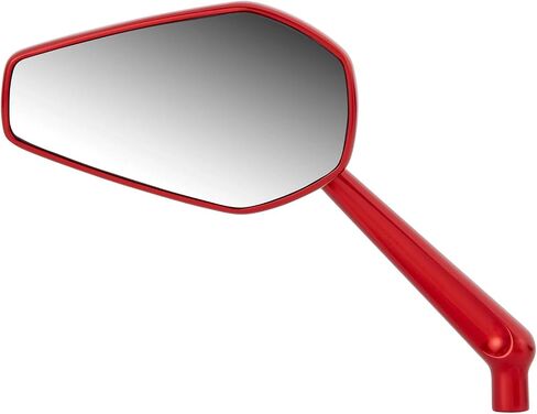 Arlen Ness 13-152 متوافق مع Mini Stocker Mirror - اليسار - أنودس الأحمر in Saudi Arabia