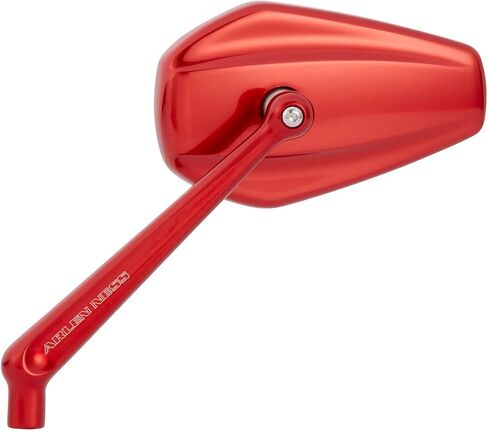 Arlen Ness 13-152 متوافق مع Mini Stocker Mirror - اليسار - أنودس الأحمر in Saudi Arabia