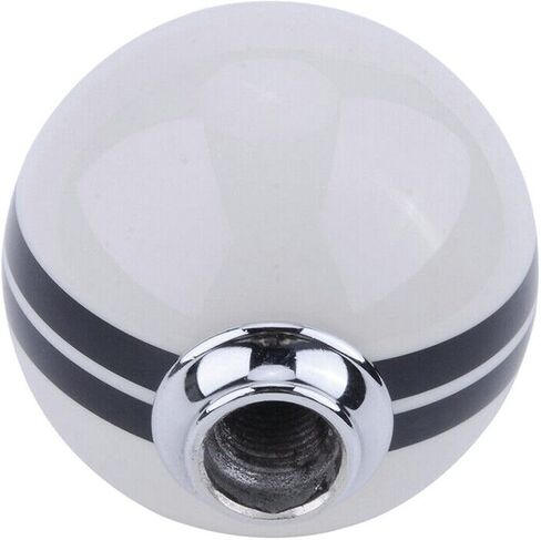 Car Gear Shift Knob 6 Speed Gear Shift Knob Manual Shifter for Ford Mustang Shelby GT500 White in Saudi Arabia