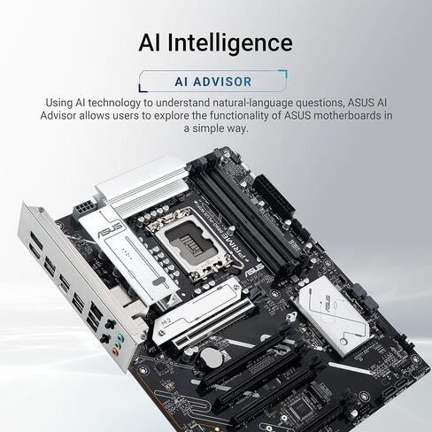 توفر ASUS PRIME B860M-A WIFI-CSM DDR5 ، PCIE 5.0 ، فتحتان M.2 ، Wi-Fi 6E ، Ethernet 2.5GB ، USB Type-C ، DisplayPort ، HDMI ™ in Kuwait