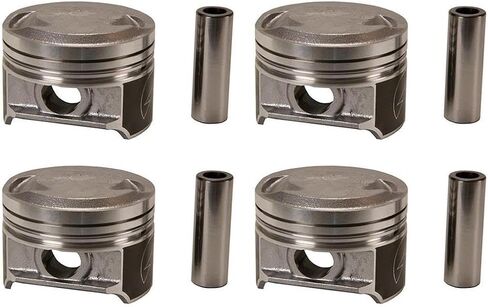 4x Engine Piston with Pin Assembly for Mercury Tracer 1999 1997 1998 for escort 1997 1999 2000 1998 2001 2002 for Focus 2000 2001 2003 2003 in Saudi Arabia