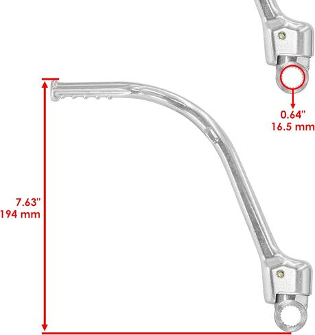 بدء KICK CALTRIC متوافق مع Honda CRF250R CRF250 R CRF 250 R 2013 2013 2014 2015 2017 KICK starter in Saudi Arabia