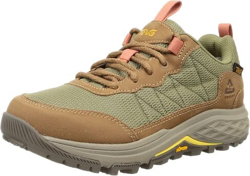 Teva Women's Ridgeview Mid RP Hiking Boot, Desert Taupe/Marsala, 8 in Saudi Arabia